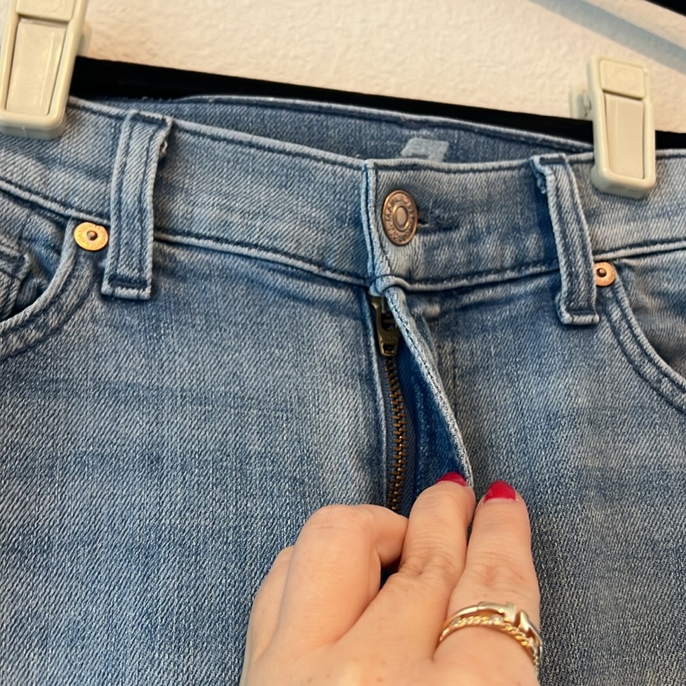 7 For All Mankind Roxanne Ankle Shadow Seam Jeans - Picture 8 of 13
